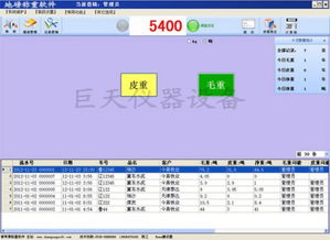 称重系统软件,称重系统软件在现代物流与工业中的应用与优势