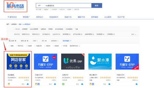 2019电商erp系统排名,erp系统排名
