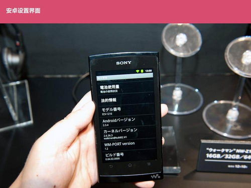索尼安卓系统walkman,体验智能音乐