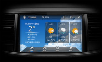 安卓车载系统设置天气,一键掌控出行天气